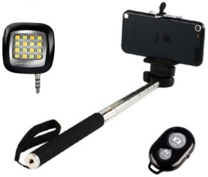 Mezire Selfie Stick Accessory Combo for Every Phone