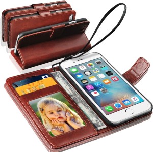 N+ India Wallet Case Cover for Apple iPhone 6 Plus