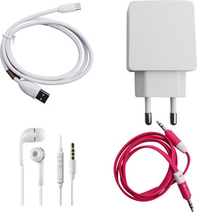 Zebron Wall Charger Accessory Combo for Motorola Moto G3