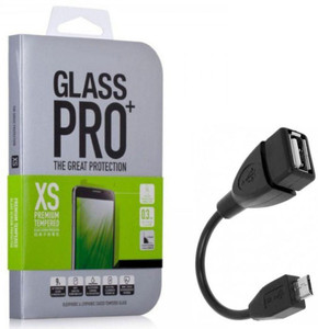 Yellow Bell Screen Protector Accessory Combo for Motorola Moto E3 Power