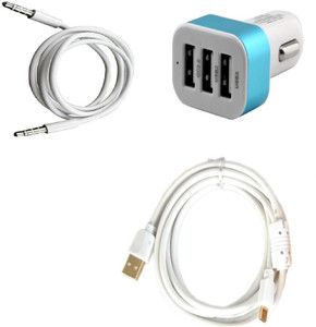Cell Planet Wall Charger Accessory Combo for Lenovo K3 Note