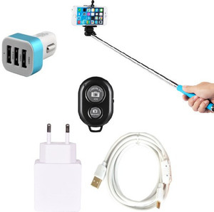 Cell Planet Wall Charger Accessory Combo for Lenovo K5 Note