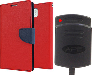 Ape Dairy Cover and Battery charger for samsung Galaxy J7 Accessory Combo