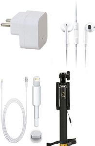 Kart4Smart Wall Charger Accessory Combo for Apple Iphone 5S