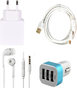 Zootkart Wall Charger Accessory Combo for Lenovo Vibe K4 Note