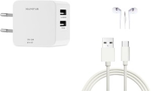 MANIPAR Wall Charger Accessory Combo for VIVO Y51L