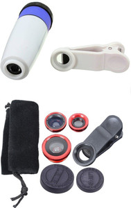 PH Artistic Mobile Phone Lens Accessory Combo for Apple iPhone, Samsung, HTC, Sony, OnePlus, Xiaomi, Micromax, Spice, Android Phones
