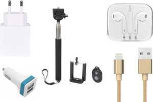 Robmob Selfie Stick Accessory Combo for Apple iPhone 6S Plus