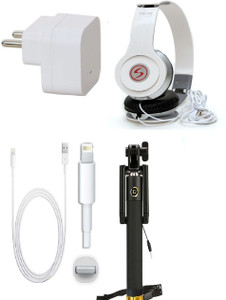 Kart4Smart Wall Charger Accessory Combo for Apple Iphone 5S