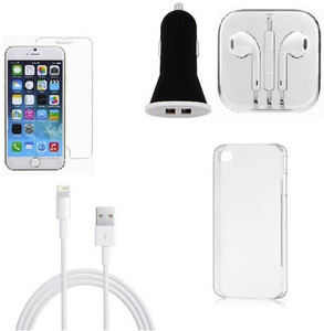 Mudit Retail Ventures Screen Protector Accessory Combo for Apple iPhone, Apple iPhone 6 Plus