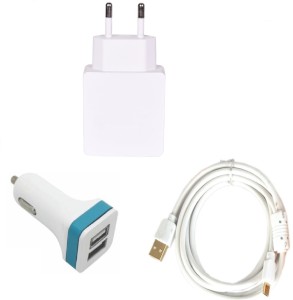 Robmob Wall Charger Accessory Combo for Gionee S Plus