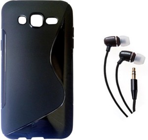 Mocell Soft Sline Back Cover For Samsung Galaxy on7 With 3.5mm Earphone Accessory Combo