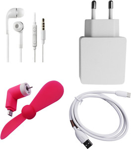 Zebron Wall Charger Accessory Combo for Lenovo K4 Note