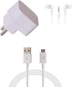 MANIPAR Wall Charger Accessory Combo for VIVO Y51L