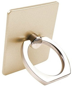 NewveZ Universal Metal Ring 360 Degree Rotating Kickstand Gold Mobile Holder