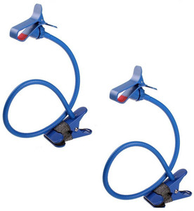 sangaitap Combo offer of 2 pes Lazy Mobile Holder Blue for car desk bed Mobile Holder