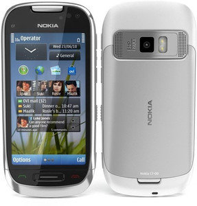 edge plus body panel for nokia c 7 front back panelsilver