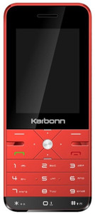 Karbonn K phone9(Red Black)