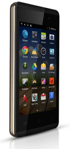 Micromax Canvas Fire A093 (Black & Gold, 4 GB)