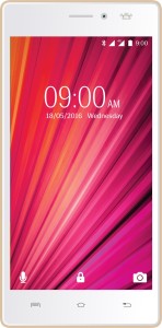 Lava X17 4G with VoLTE (White & Gold, 8 GB)(1 GB RAM)