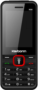 Karbonn K88 Dual Sim - Black & Red