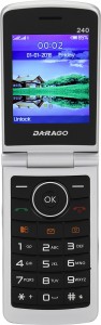 Darago 240 Flip Phone(Matt Gold,Gold)