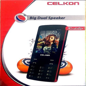 Celkon Rockstar Big dual Speaker Black 256 GB Storage 0 GB RAM