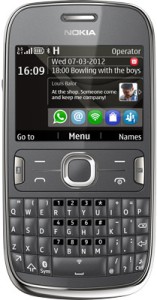 Nokia Asha 302(Dark Grey)