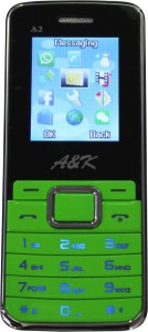 AK Bar Phone A 2(Green, Black)