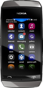 Nokia Asha 306(Dark Grey)