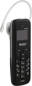 Kara Diamond (Mini Phone Cum Bluetooth Headset)(Black)