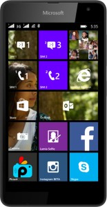 Microsoft Lumia 535 DS (Black, 8 GB)(1 GB RAM)