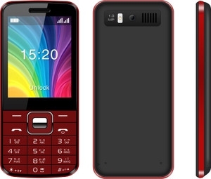 Videocon V3AB1(Black & Red)