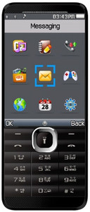 Micromax X344(Black)