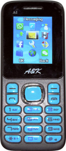 AK Bar Phone A 1(Black, Blue)