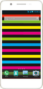 Micromax Canvas Hue (White and Gold, 8 GB)