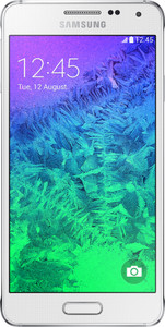 Samsung Galaxy Alpha (Dazzling White, 32 GB)