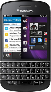 Blackberry Q10 (Black, 16 GB)