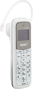 Kara Diamond (Mini Phone Cum Bluetooth Headset)(White)
