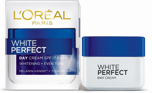 Loreal Paris White Perfect Fairness Control Moisturizing Day Cream Spf17 Pa Best Price In India Loreal Paris White Perfect Fairness Control Moisturizing Day Cream Spf17 Pa Compare Price List From L New drugstore foundation by l'oreal, the skin paradise tinted water. compare buyhatke com