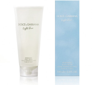 Dolce & gabbana hotsell body cream light blue