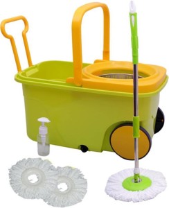 YI JIA JIE Easy Wheel Clean Mop Set