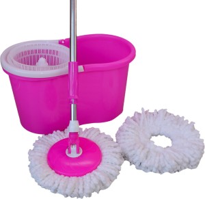 Urban Style Magic Plastic Spin Bucket 12L Mop Set