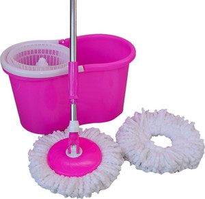Urban Style Magic Plastic Spin Bucket 12L Mop Set