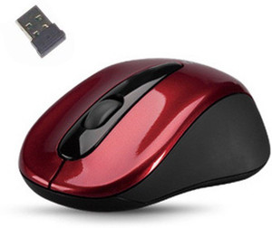 Mobile Gear USB 2.4 GHz Nano Receiver & High Sensitivity & Full Size Wireless Optical Mouse