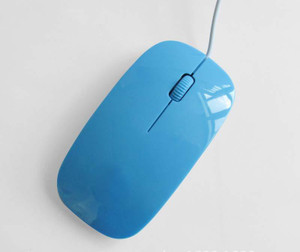 Speed Slim Ultrathin Wired Optical Mouse