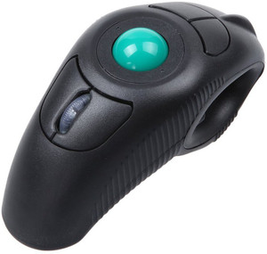 DB Power Wireless Portable Finger Handheld Laptop USB Mouse,Trackball with Laser Pointer for Windows XP / Vista / 7 and Mac OS Wireless Laser Mouse