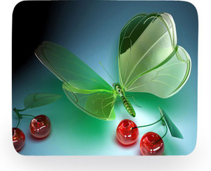 PhotogiftsIndia Colourful Butterfly Mousepad