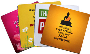 QuoteSutra Affirmation Combo To Inspire You To Think Positive Mousepad