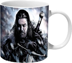 Mooch Wale Game Of Thrones Ned Strak Art Ceramic Mug